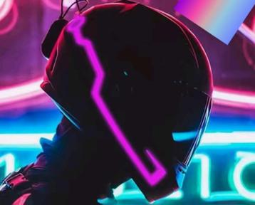 Te koop: Verlichting motor/scooterhelm  beschikbaar voor biedingen