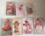 Set nostalgische Valentijn kaarten, Ophalen of Verzenden, Zo goed als nieuw, Meerdere plaatjes