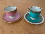 Twee schattige kopjes van J G & Z, Antiek en Kunst, Antiek | Servies los, Verzenden
