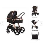 Kinderwagen 3 in 1, Kinderen en Baby's, Kinderwagens en Combinaties, Ophalen, Zo goed als nieuw, Overige merken, Verstelbare duwstang