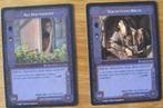 twee trading cards Middle earth  - Lord of the Rings - 1997, Ophalen of Verzenden, Zo goed als nieuw, Meerdere kaarten