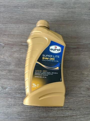 Eurol full synthetic olie 5W-30 1 liter beschikbaar voor biedingen