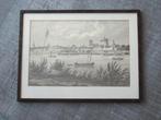 Wijk bij Duurstede - antieke grote gravure, Antiek en Kunst, Ophalen of Verzenden