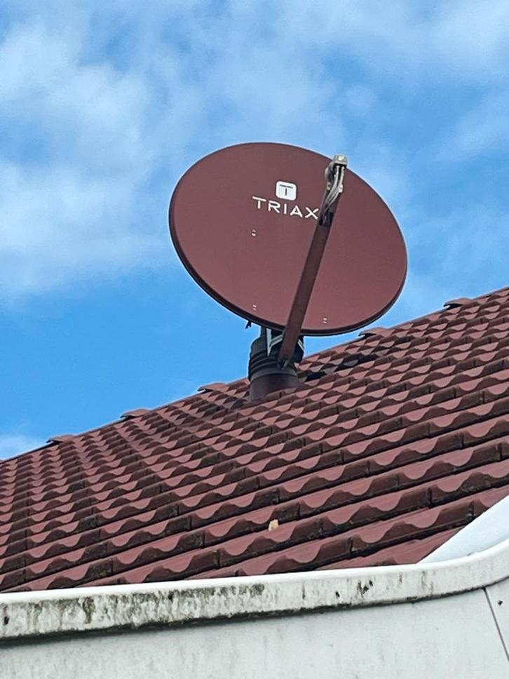 Complete Schotel Installatie - Triax, Audio, Tv en Foto, Schotelantennes, Gebruikt, (Schotel)antenne, Overige merken, Ophalen of Verzenden