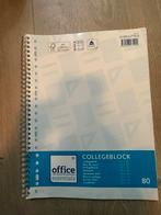 Collegeblok 3 schriften met blokjes papier, Diversen, Papierwaren, Ophalen of Verzenden