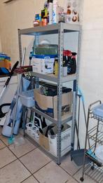 Stalen Opbergrek met 4 Planken, Ophalen