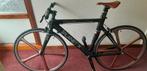 Vol carbon fiber fixed gear fixie baanfiets 54cm aerospokes, Fietsen en Brommers, Minder dan 10 versnellingen, Carbon, 53 tot 57 cm