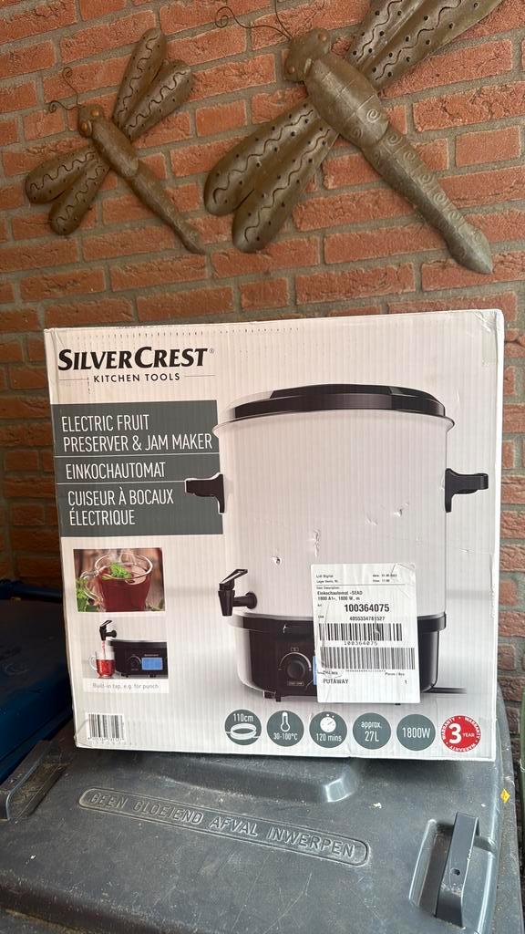 Silvercrest 411310 Jam maker & inkookpan Nieuw!, Huis en Inrichting, Keuken | Keukenbenodigdheden, Nieuw, Ophalen of Verzenden