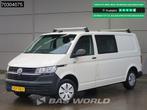 Volkswagen Transporter 110pk Dubbel Cabine L2H1 Trekhaak Air, Stof, Gebruikt, Euro 6, 4 cilinders