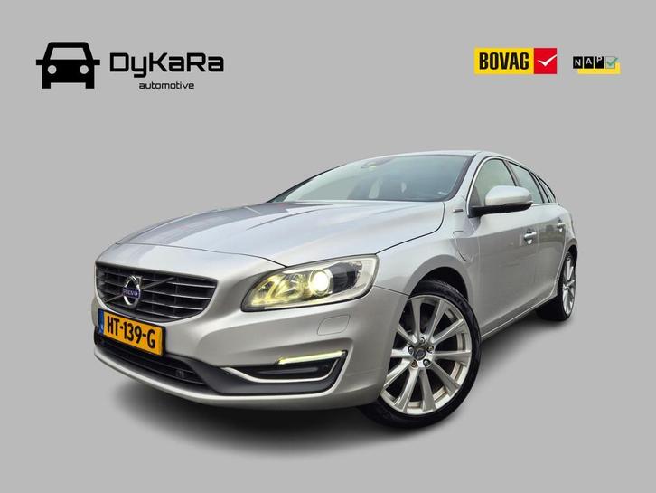 Volvo V60 2.4 D6 Twin Engine R-Design Tekhaak Dealer OH, NAP, Auto's, Volvo, Bedrijf, Te koop, V60, 4x4, ABS, Achteruitrijcamera