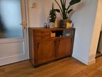 Dressoir vintage met glazen schuilplaatje, Huis en Inrichting, Kasten | Dressoirs, Ophalen, Gebruikt, 100 tot 150 cm, Glas