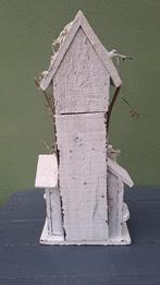 Houten kersthuis met verlichting, Diversen, Kerst, Ophalen of Verzenden, Zo goed als nieuw, N.v.t, N.v.t