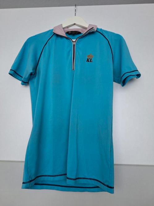 Kingsland baselayer shirt L lichtblauw zgan, Dieren en Toebehoren, Paardrijkleding, Zo goed als nieuw, Dames, Bovenkleding, Dressuur