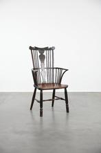 Antieke Engelse Windsor stoel uit de 18e eeuw, Ophalen