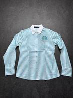 Bien Bleu blouse gestreept aqua maat XL, Blauw, Maat 46/48 (XL) of groter, Ophalen of Verzenden, Zo goed als nieuw
