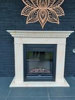 Schouw met  elektrisch kachel van Faber, Huis en Inrichting, Haarden, Ophalen, Zo goed als nieuw, Vrijstaande haard, Elektrische haard