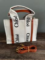 Nieuwe Woody tas tote bag, Sieraden, Tassen en Uiterlijk, Tassen | Damestassen, Ophalen of Verzenden, Nieuw, Beige, Handtas