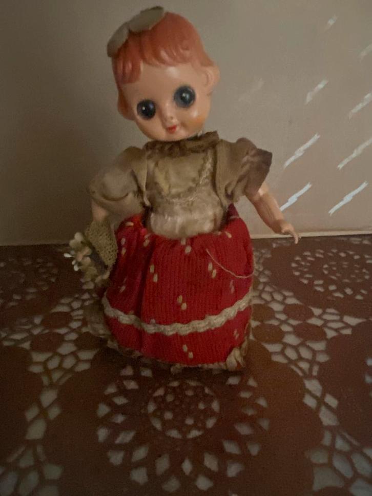 Antiek rijdend poppetje uit Japan, Antiek en Kunst, Antiek | Speelgoed, Ophalen of Verzenden