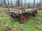 Platte wagen, cultivator, landbouwwagen, 100 liter of meer, Ophalen of Verzenden, Gebruikt, Transportkar