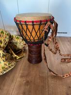 Orginele Afrikaanse Djembe, Muziek en Instrumenten, Percussie, Ophalen of Verzenden, Zo goed als nieuw, Trommel