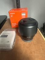 Sony FE 85mm f1.8, Ophalen of Verzenden, Zo goed als nieuw, Standaardlens