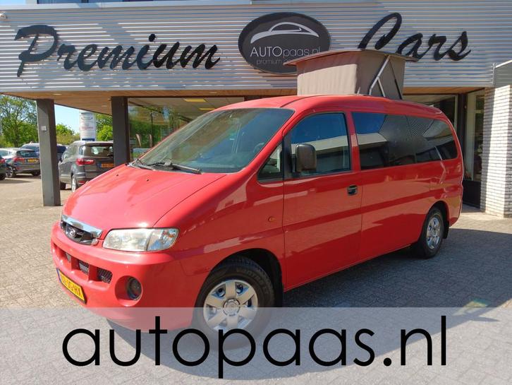 Hyundai H-1 BUSCAMPER,8zitplaatsen,Super Netjes,NW distribut, Caravans en Kamperen, Campers, Bedrijf, tot en met 3, Overige merken