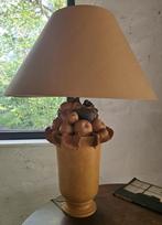 Salon tafel lamp bruin, Overige materialen, Ophalen of Verzenden, Zo goed als nieuw, 75 cm of meer