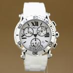 Chopard Happy Sport Chrono Diamonds 288499, Overige merken, Gebruikt, Staal, Polshorloge