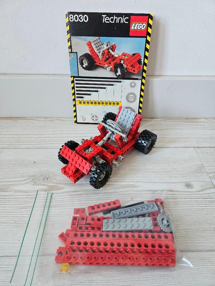 Lego set 8030 : Technic, Universal Set (1982), Kinderen en Baby's, Speelgoed | Duplo en Lego, Gebruikt, Lego, Complete set, Ophalen of Verzenden