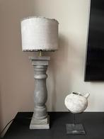 Balusterlamp Inclusief Kap, Huis en Inrichting, Lampen | Tafellampen, Ophalen, Zo goed als nieuw, Hout, 50 tot 75 cm
