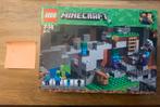 LEGO Minecraft 21141 - De zombiegrot, Ophalen of Verzenden, Zo goed als nieuw, Overige merken