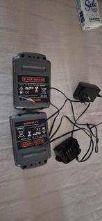 Black+Decker Accu's en Oplader, Ophalen of Verzenden, Gebruikt