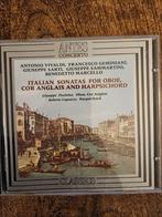 Italiaanse Sonates voor Hobo, Cor Anglais en Klavecimbel, Cd's en Dvd's, Ophalen of Verzenden, Barok, Zo goed als nieuw