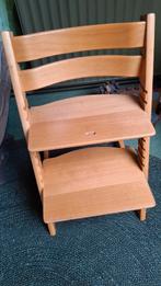 Stokke triptrapstoel,  beukenhout., Kinderen en Baby's, Ophalen, Zo goed als nieuw, Meegroeistoel
