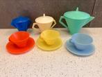 Vintage kinder theeservice plastic - jaren 60, Verzamelen, Retro, Ophalen of Verzenden, Overige typen