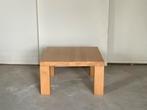 Minimalistische coffeetable, massief hout, Ophalen of Verzenden