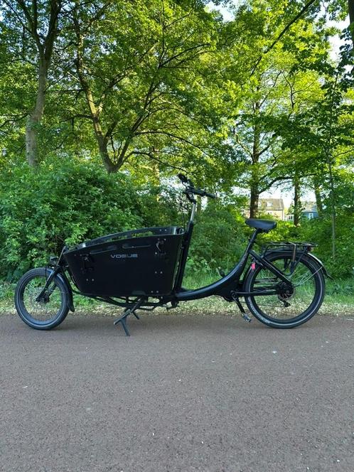Bakfiets Vogue Carry 2, Fietsen en Brommers, Fietsen | Bakfietsen, Gebruikt, Overige merken, 2 kinderen, Elektrisch, Ophalen