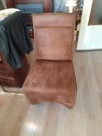 Eetkamerstoelen - Set van [Aantal] Bruine Stoelen, Huis en Inrichting, Stoelen, Stof, Gebruikt, Bruin, Ophalen of Verzenden