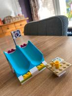 Lego Friends Koffiewagen & Glijbaan, Ophalen of Verzenden, Zo goed als nieuw, Complete set, Lego