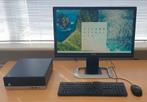 HP Prodesk, i5, SSD 256 Gb, 24" monitor, Windows 11, Computers en Software, Desktop Pc's, Ophalen, Met monitor, 8 GB, HP
