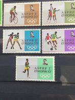 Olympische Spelen, Ethiopië 1968, Postzegels en Munten, Postzegels | Thematische zegels, Ophalen of Verzenden, Sport, Postfris