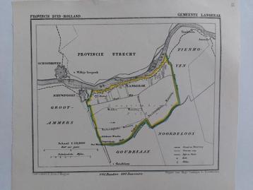 86 / Langerak Tienhoven Schoonhoven Goudriaan Litho Kuyper beschikbaar voor biedingen