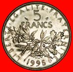 Ⰿ SUN (1960-2001): FRANCE 5 FRANCS 1995! ERROR! NOT SILVER!, Ophalen of Verzenden, Frankrijk, Losse munt