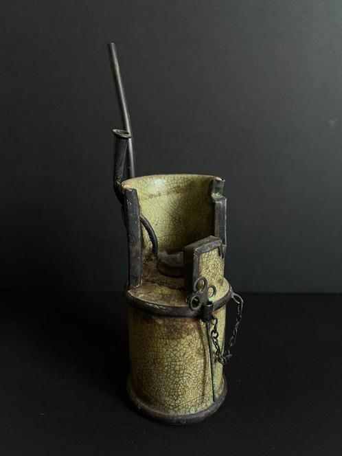 Antieke Opium Pijp – Vietnamees of Chinees (Antiek, Kunst), Antiek en Kunst, Kunst | Niet-Westerse kunst, Ophalen of Verzenden