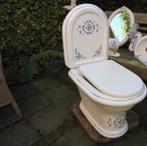 Toilet met kobalt blauw decor, Antiek en Kunst, Ophalen