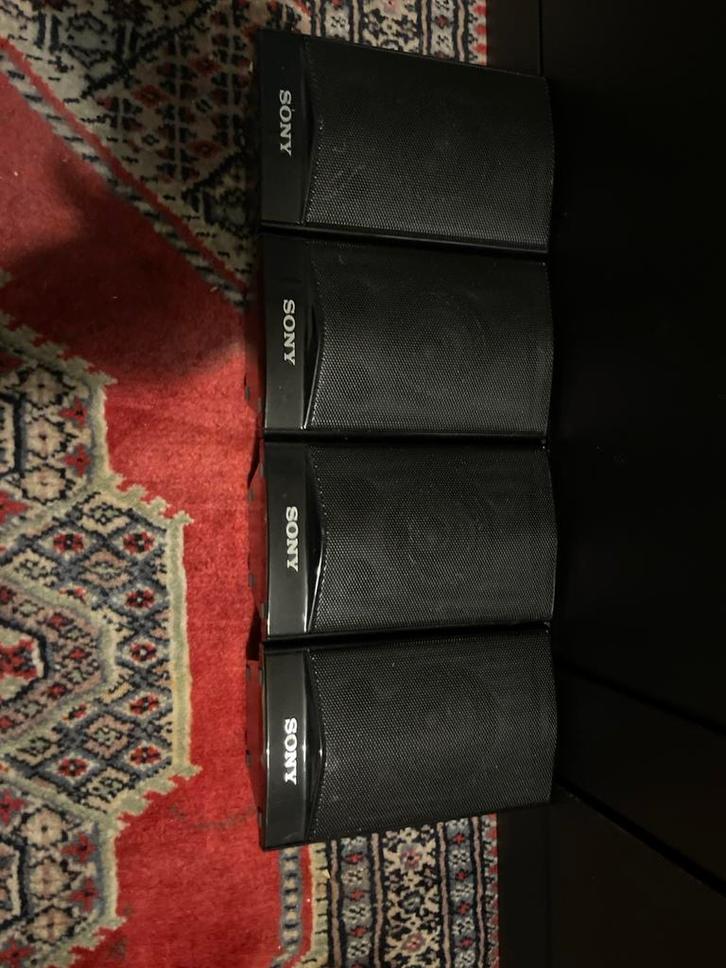 Sony Surround Speakers - Set van 4, Audio, Tv en Foto, Luidsprekers, Gebruikt, Front, Rear of Stereo speakers, Minder dan 60 watt