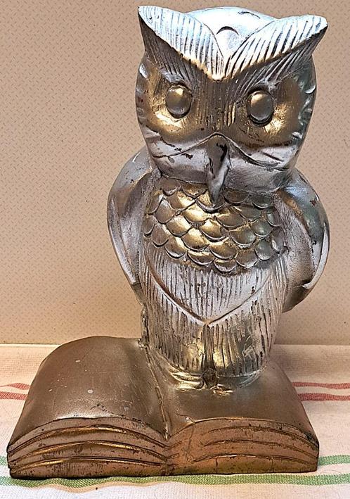 Uil massief houtsnijwerk 25 cm, Antiek en Kunst, Kunst | Beelden en Houtsnijwerken, Ophalen of Verzenden