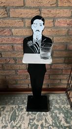 Vintage butler tray als plantentafel of tafeltje., Minder dan 55 cm, Gebruikt, Ophalen of Verzenden, 60 cm of meer