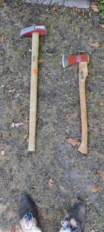 Hak- en kloofbijl, Ophalen, Gebruikt, Bijl