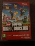 Super Mario Bros. Wii - Nintendo Wii, Spelcomputers en Games, Games | Nintendo Wii, Gebruikt, Eén computer, Ophalen of Verzenden